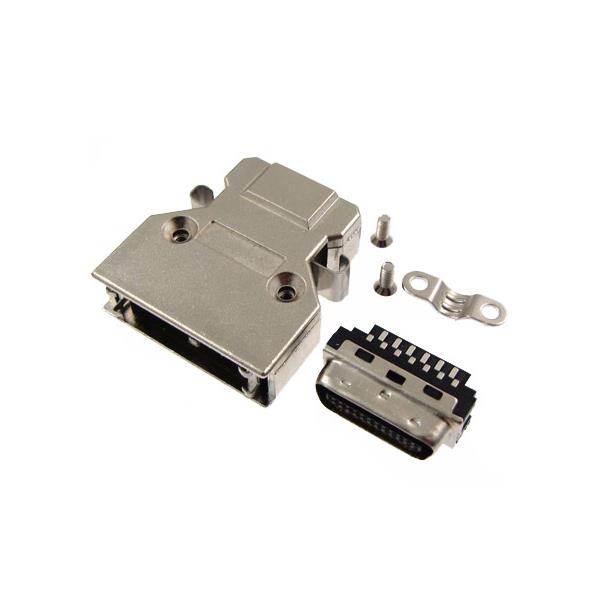 solder type SCSI MDR 20pin connector with latch clip.jpg