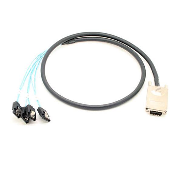 SFF-8470 infiniband SAS to 4 SATA Cable
