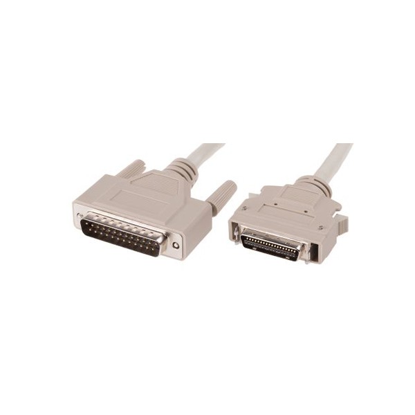 DB25 to Half pitch CN36 printer cable