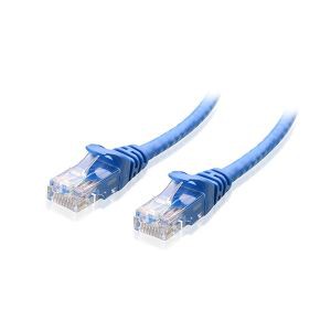 أزرق CAT6 إيثرنت التصحيح مصبوب كابل