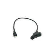 مايكرو USB 5Pin ذكر إلى أنثى تمديد لوحة جبل كابل