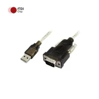 USB 2.0 إلى DB9 RS232 كبل تسلسلي