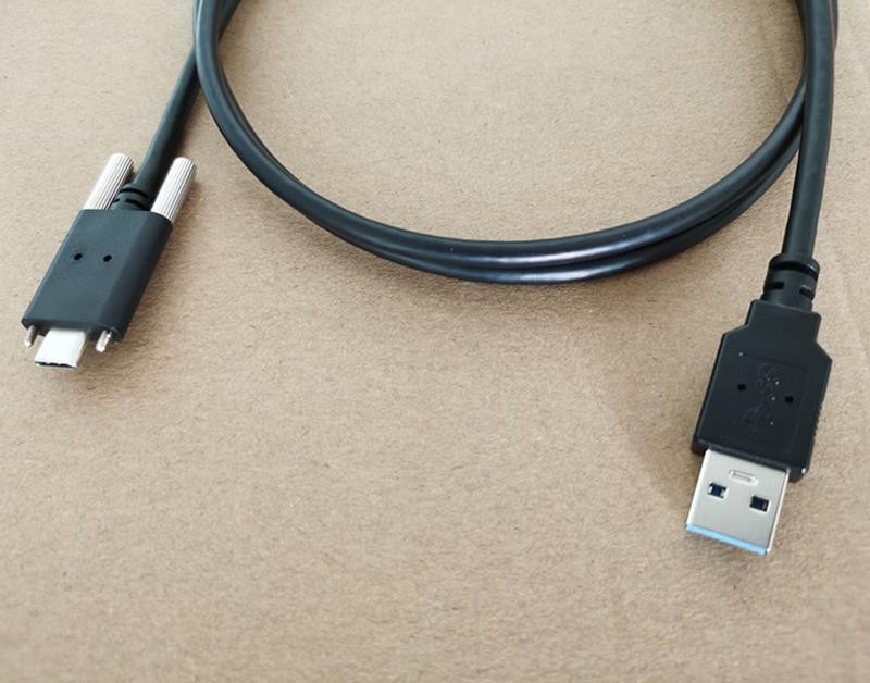 5 جيجابت في الثانية USB 3.0 لكابل C مع قفل المسمار